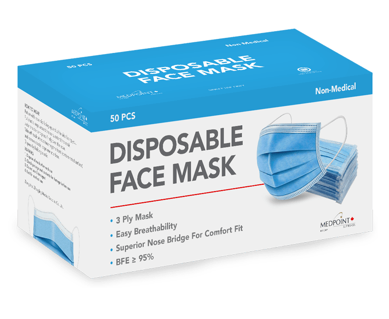 50 Pack Non-Surgical Blue Face Masks 50 Pack Non-Surgical Blue Face Masks